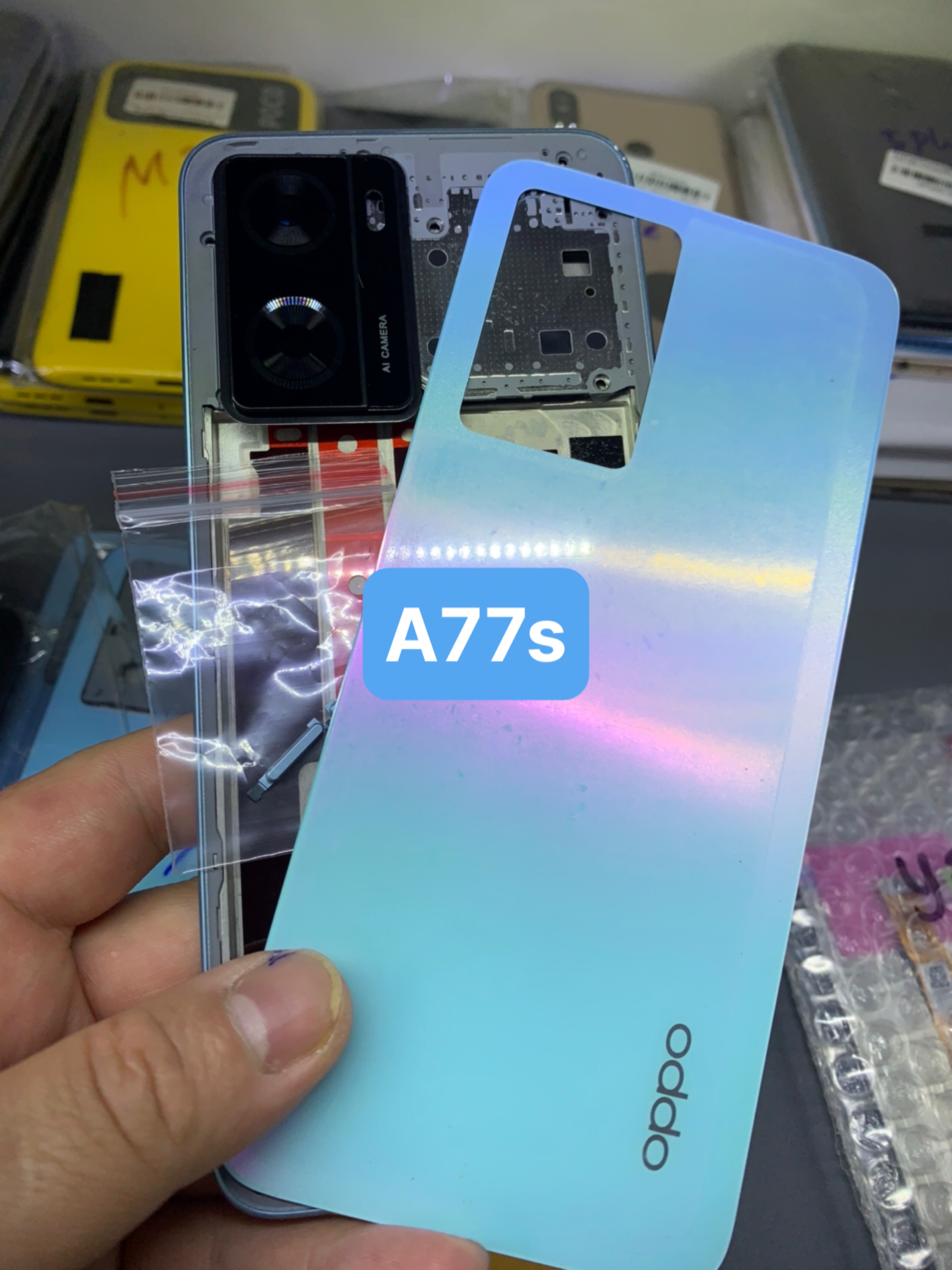 Bộ xương, vỏ oppo A77s - hàng zin