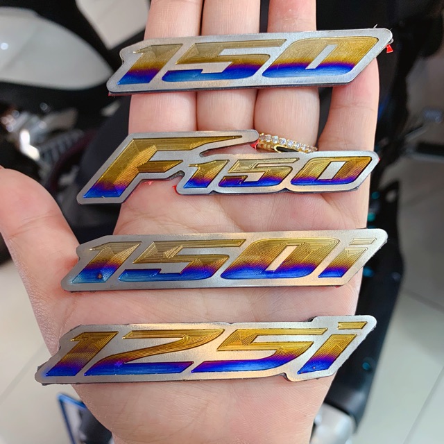 💕 TEM SỐ TITAN DÁN XE 💕
