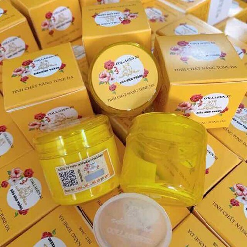 [HCM]kem kích trắng collagen x3