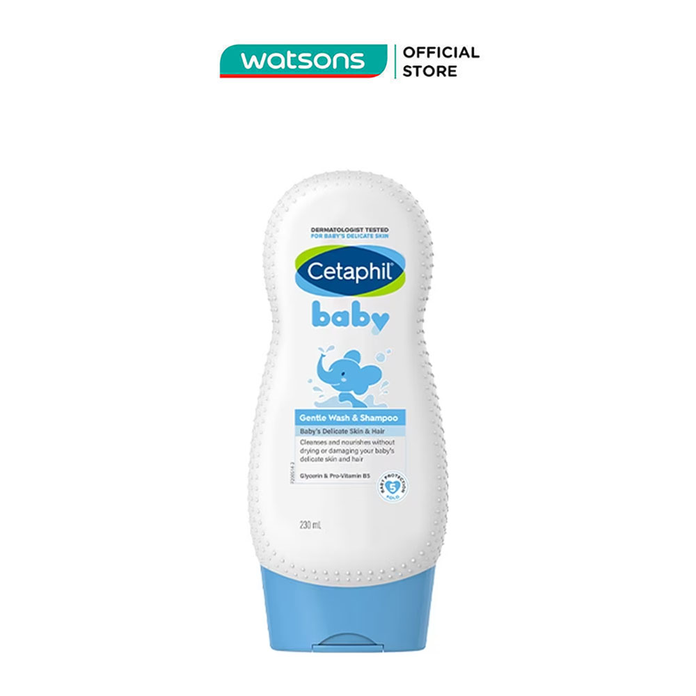 Sữa Tắm Gội Trẻ Em Cetaphil Baby Gentle Wash & Shampoo 230ml