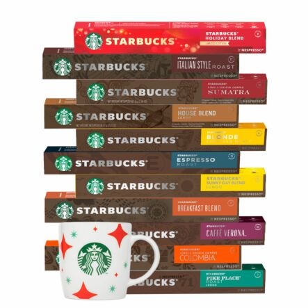 Starbucks® Vanilla by Nespresso® - 40 Capsules, DATE 06/2025