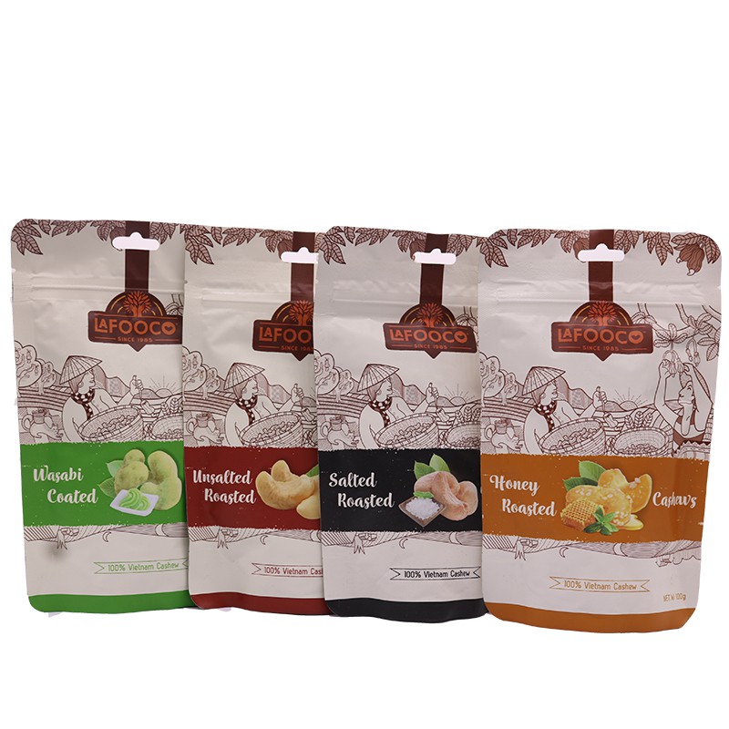 Hạt Điều Rang Không Muối LAFOOCO Túi 100g