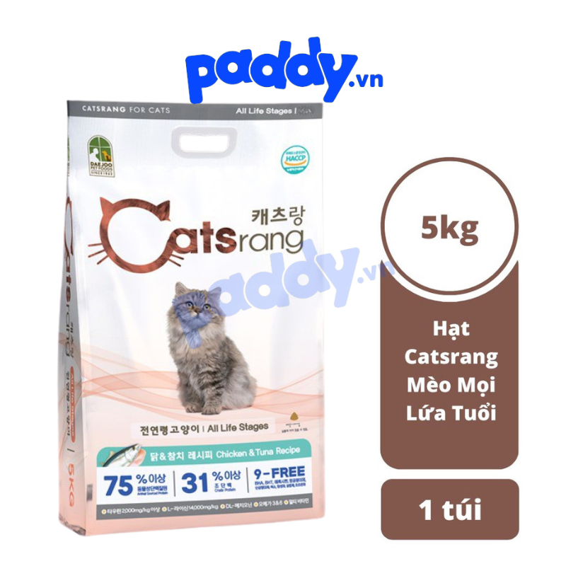 Hạt Catsrang Cho Mèo Mọi Lứa Tuổi
