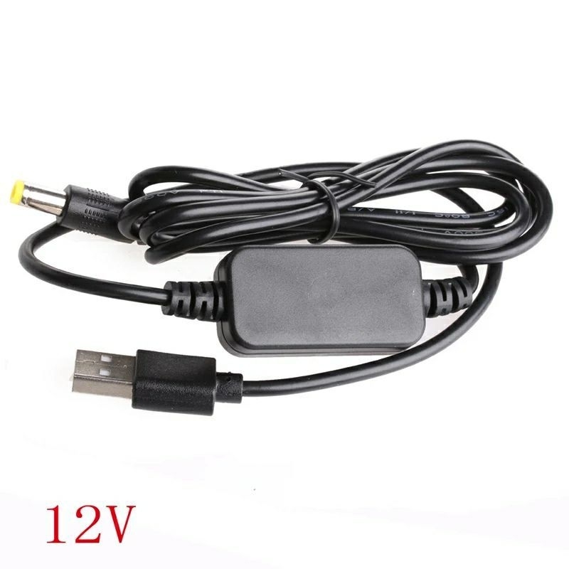Cáp chuyển đổi điện áp 5V sang 12V - 1.5A (dùng cho moden Wifi 1.5A trở xuống - Cúp điện vẫn có Wifi)