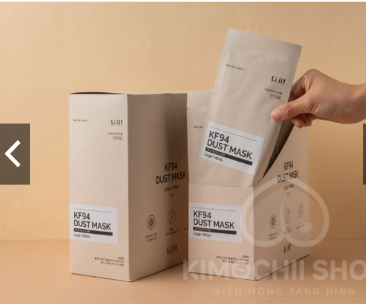 Khẩu trang KF94 Chính Hãng Hàn Quốc.