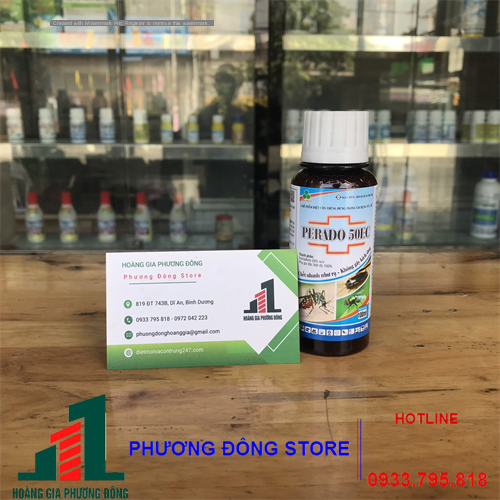 Thuốc diệt muỗi và côn trùng giá rẻ Perado 50EC - 100ml