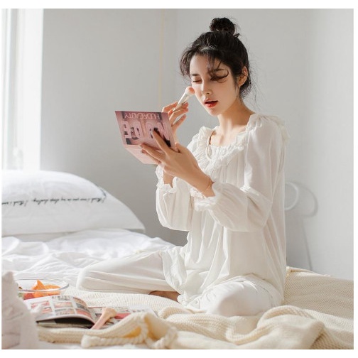 Bộ đồ tiểu thư công chúa chất cotton lụa cực xinh