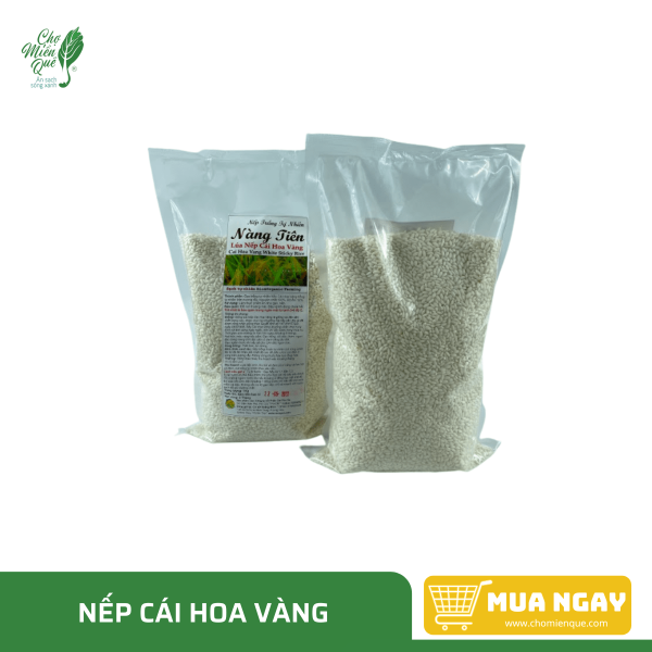 Nếp cái hoa vàng - 1Kg - 1 Gói