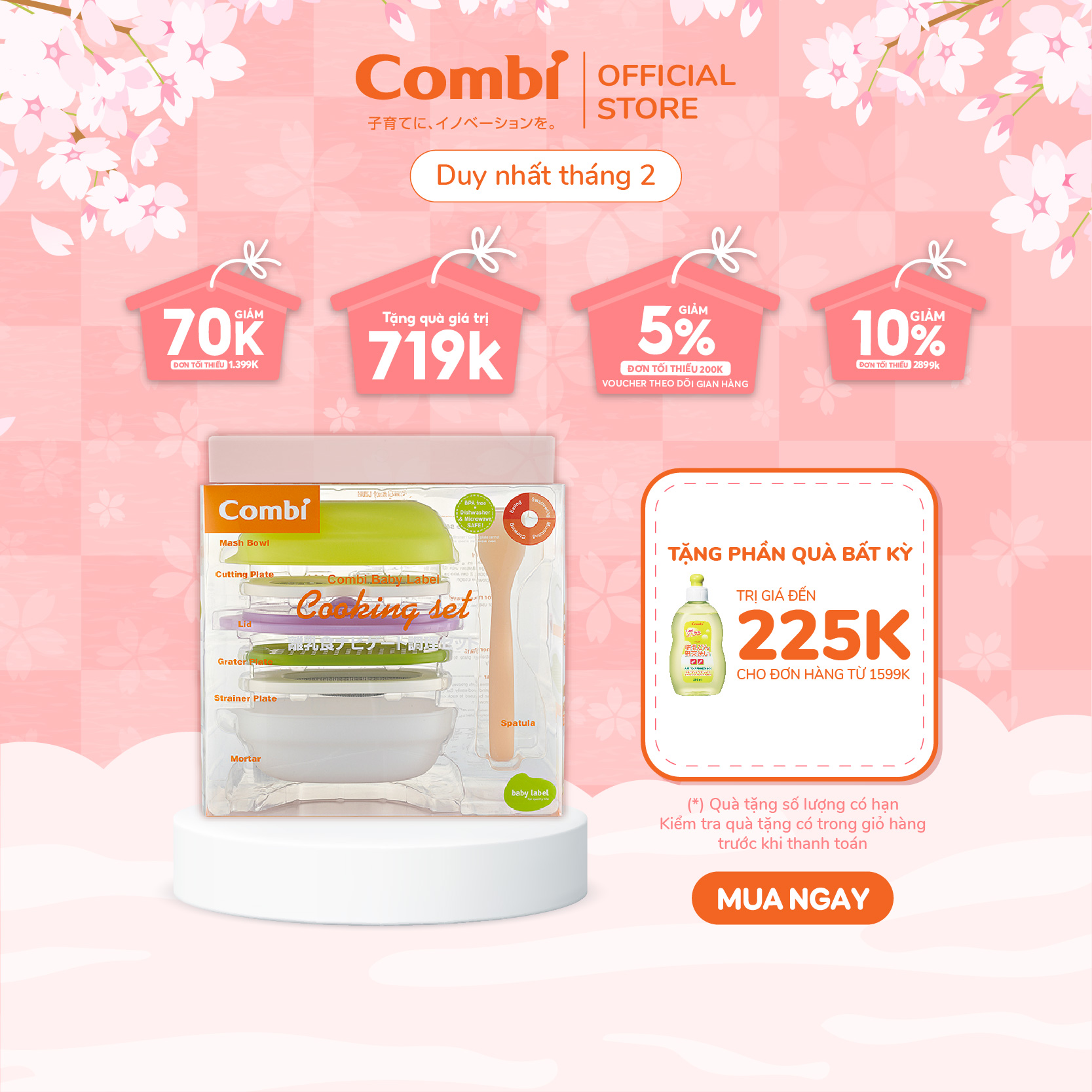 Bộ chế biến đồ ăn tổng hợp