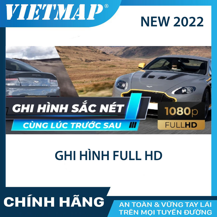 Camera hành trình dẫn đường VIETMAP G79 + thẻ 32/64GB