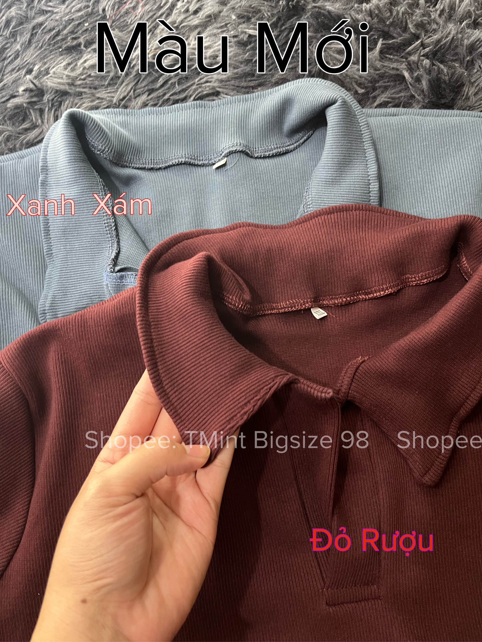 Áo Polo Croptop Bigsize 65-90kh (changmintbigsize)