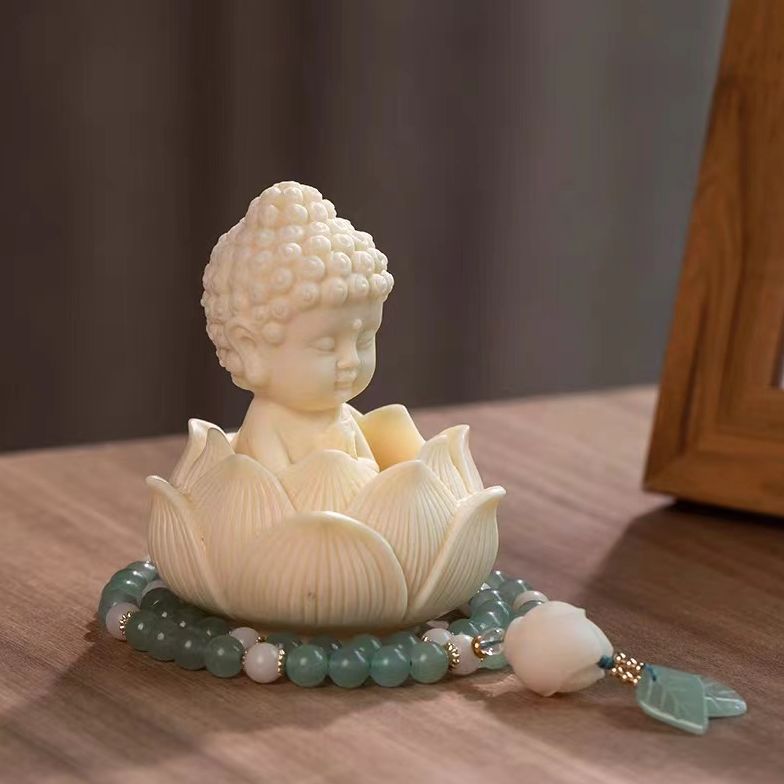 Tượng Phật Liên Hoa Phong Thủy Mini Để Bàn
