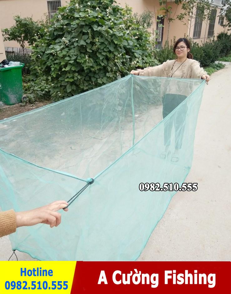 Lồng Nuôi Cá - Tráng Nuôi Cá - dài 2m5-rộng 1m5-cao 1m5 - Siêu Bền