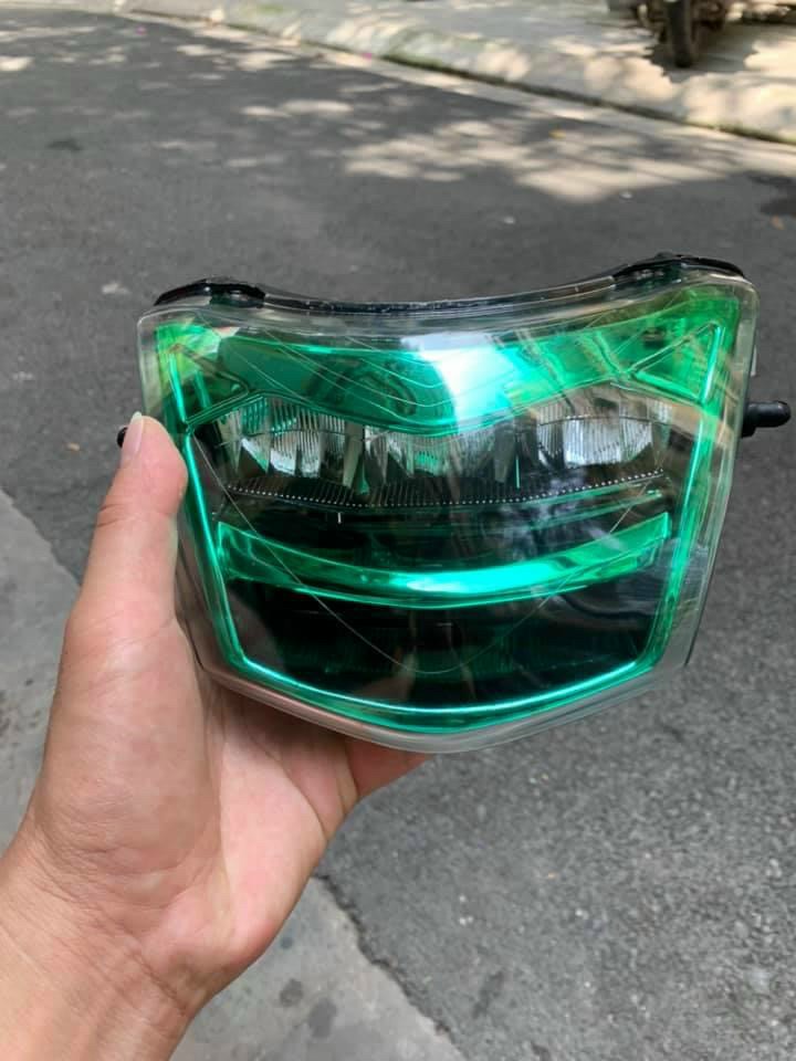 Pha đèn Led  2 tầng xe Wave Alpha-lắp wave a50,100,110,s100,rs100