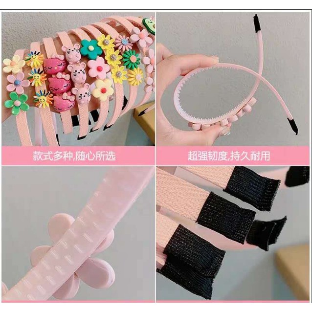 Bờm tóc siêu kute cho bé từ 2-7 tuổi gồm nhiều mẫu ( giao ngẫu nhiên )