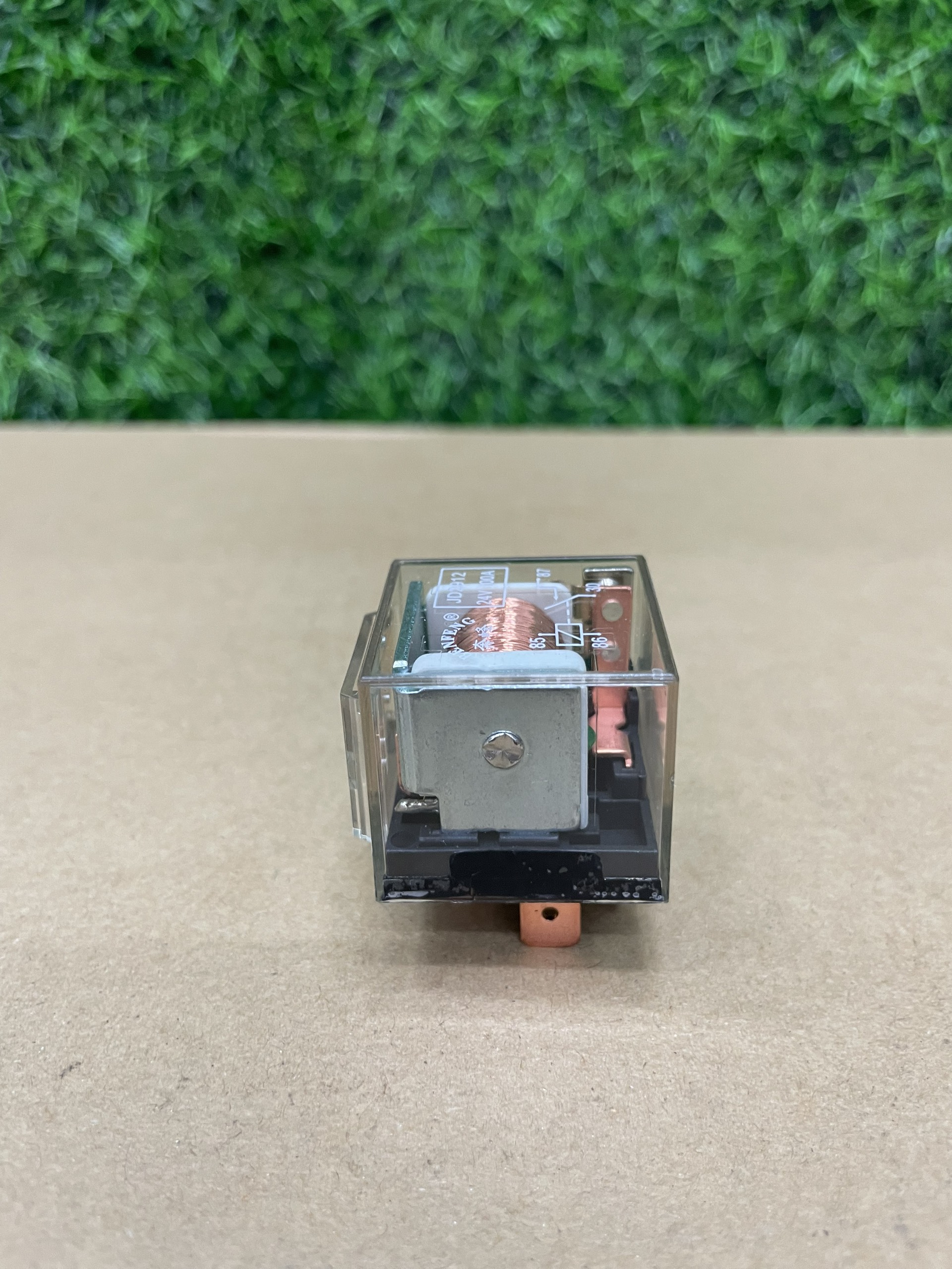 RỜ LE 4 CHÂN TRONG SUỐT (100A-24V) & (80A-12V)