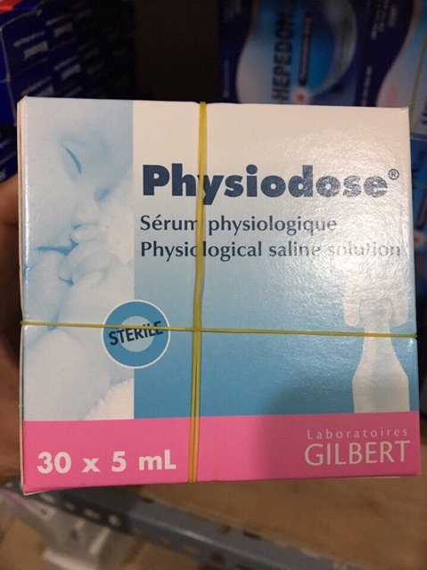 NƯỚC MUỐI SINH LÝ NHỎ MŨI PHYSIODOSE