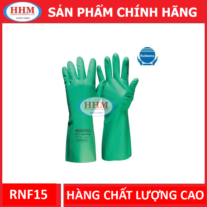 Găng tay chống hóa chất Rubberex RNF15