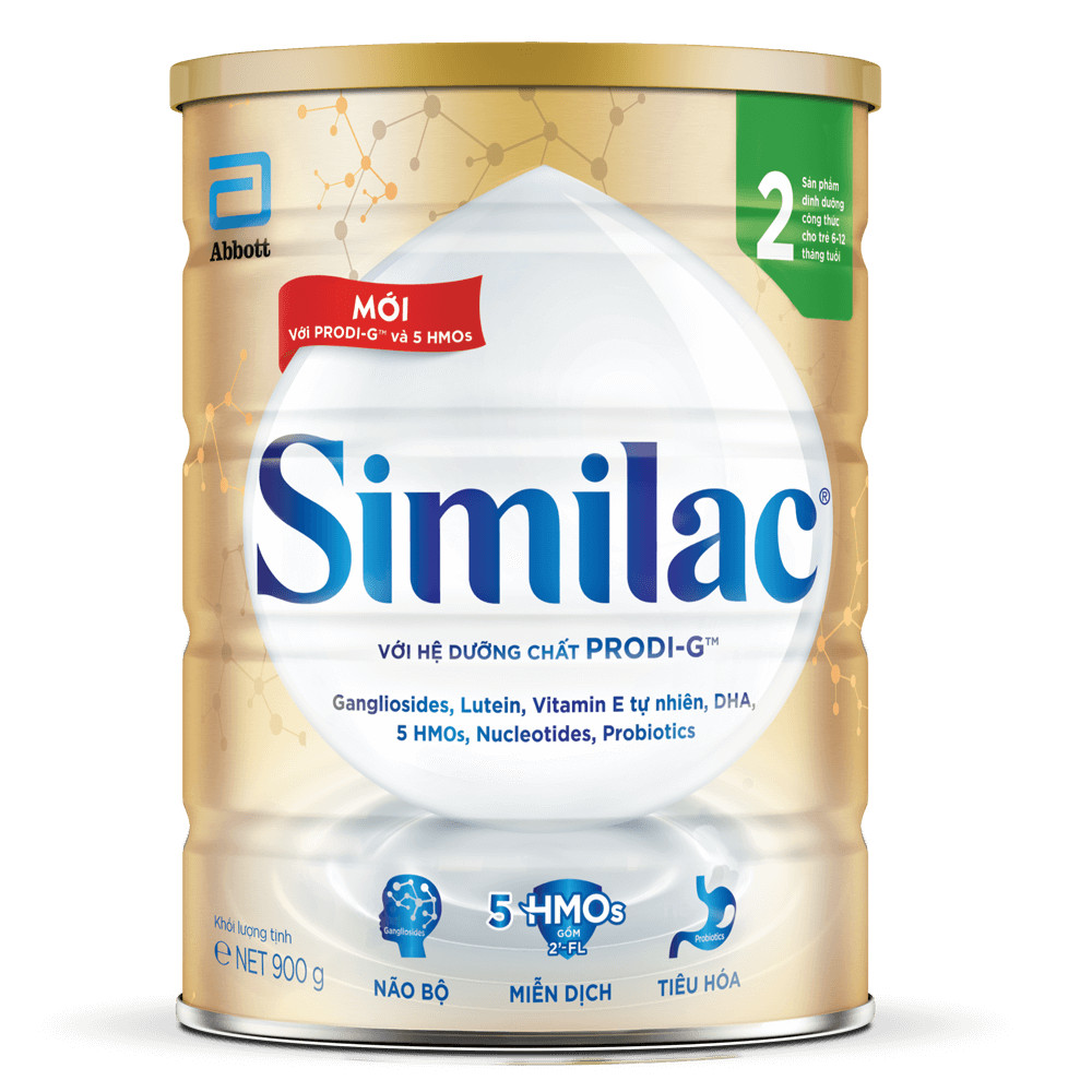 Sữa bột similac iq 2 900g