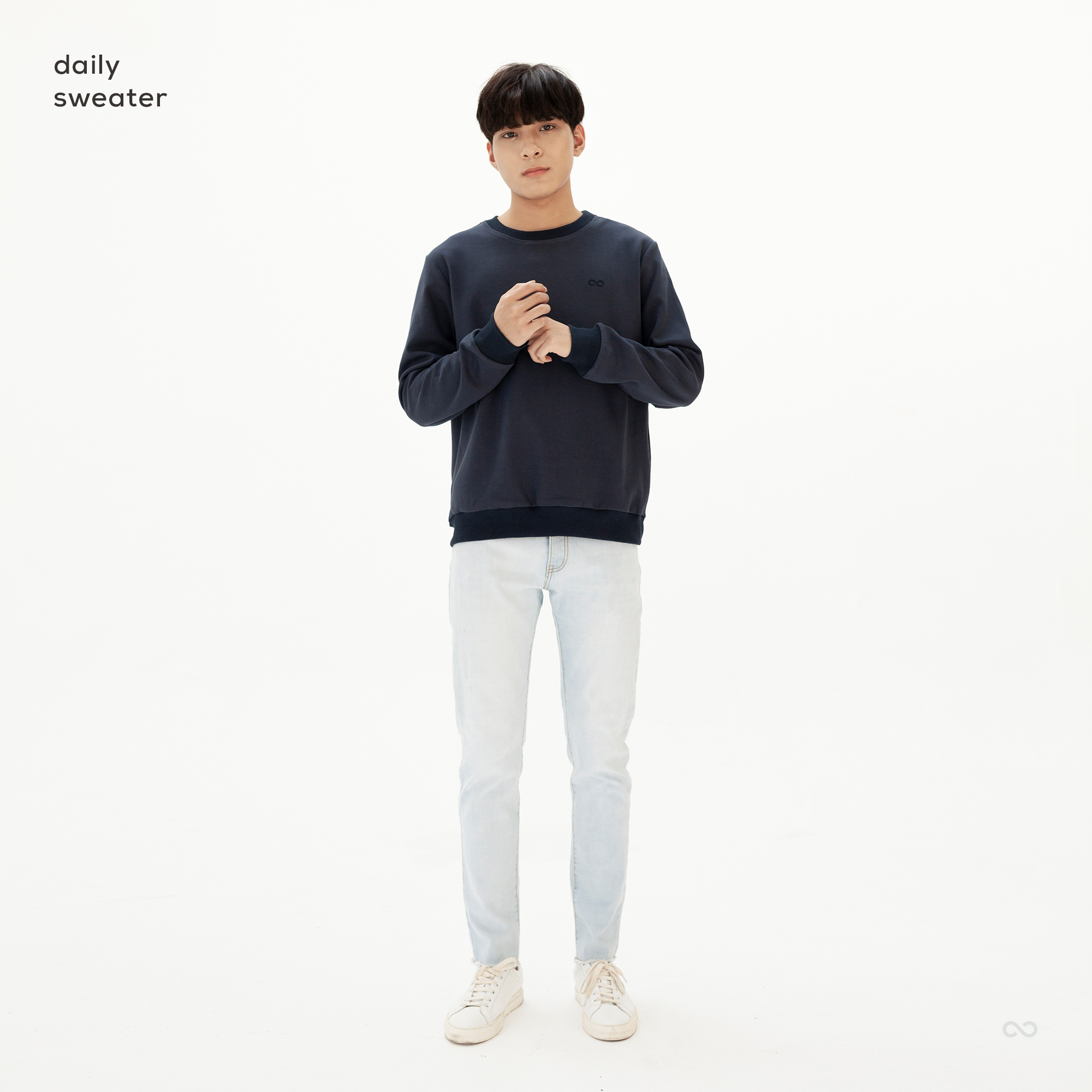 Áo nỉ dài tay LOOK Daily Sweater 2020
