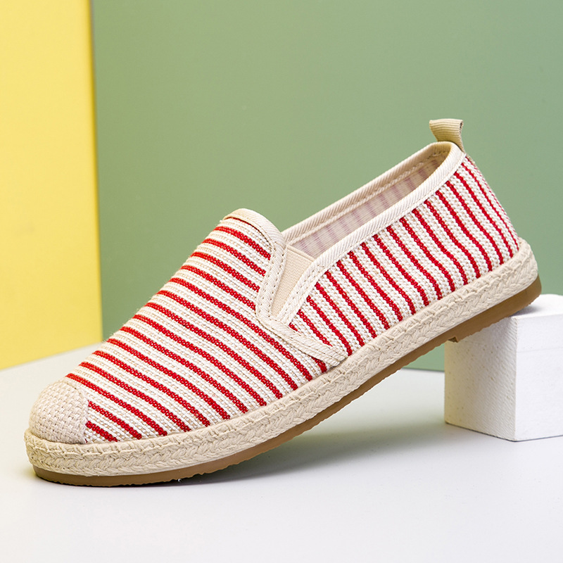 Slipon nữ - giày lười vải nữ giá rẻ - chất liệu vải bố, đế cao su nhaanh tạo mềm êm - mã sp 550/551