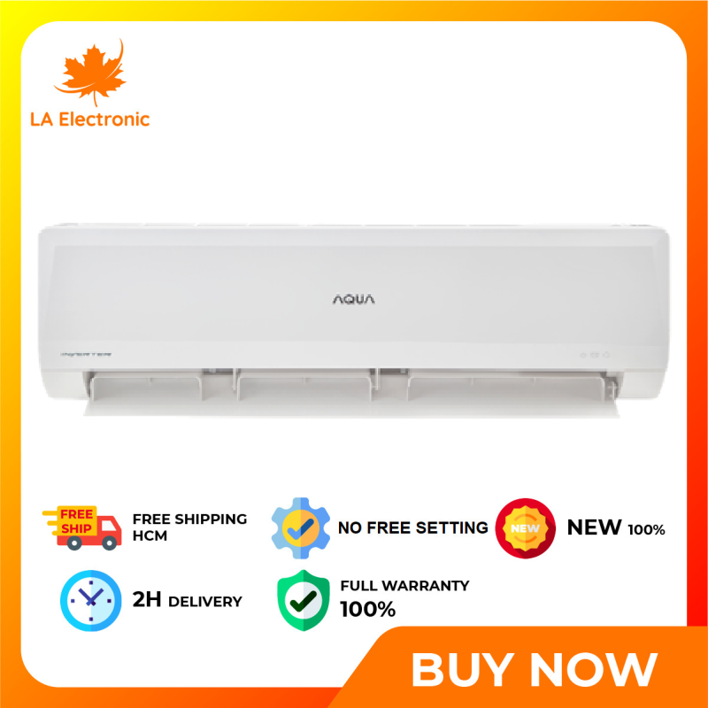 Bảng giá Air Conditioner AQUA Inverter 1.0 HP AQA-KCRV10WNMA - Free shipping HCM