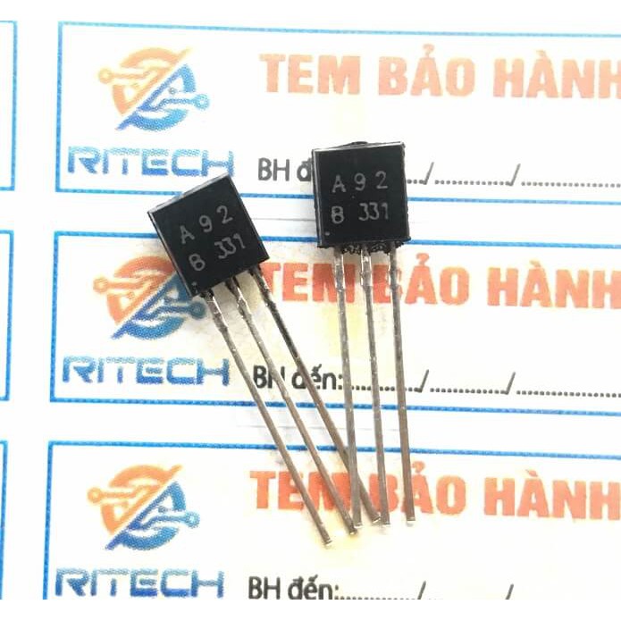 Combo 20 con a92 b331 transistor pnp 0.5a 300v to-92