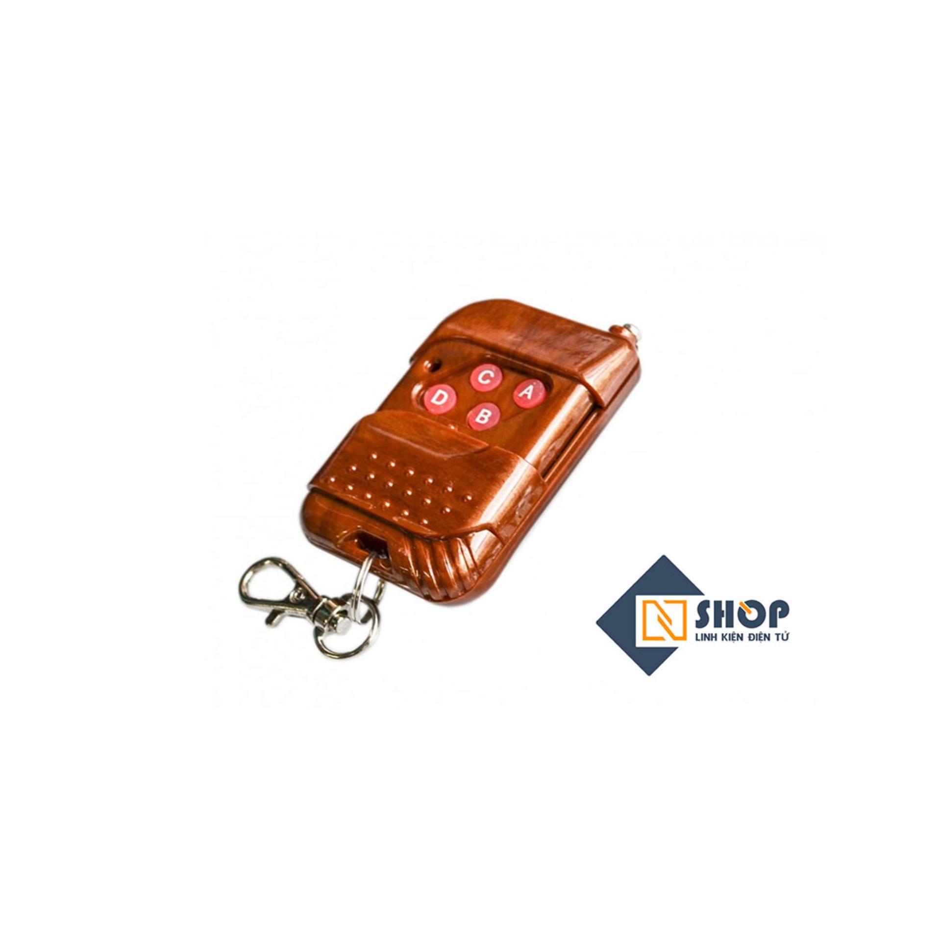 Remote 433Mhz 4 kênh ABCD mã hàn