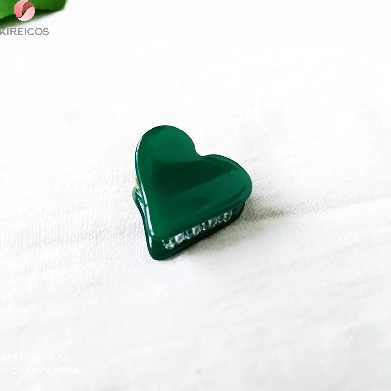 Kẹp gấp Tóc Mái Cao Cấp Hình Tim Siêu Xinh No. 047 - kireicos