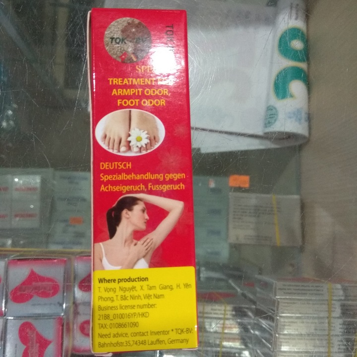 TQK-ĐẶC BIỆT TRI HÔI NÁCH HÔI CHÂN