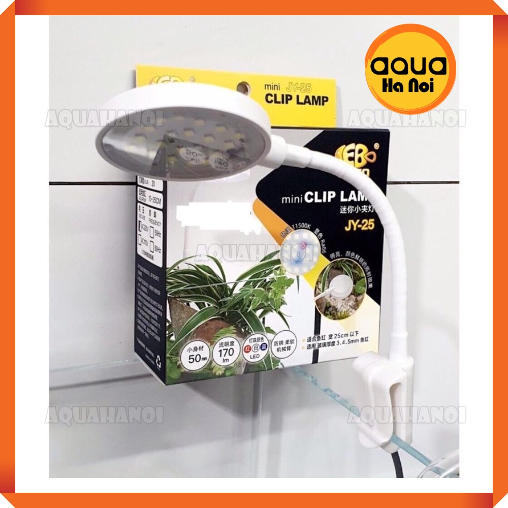 Đèn led rọi bể cá thủy sinh mini Coco JY-25