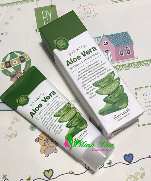 Sữa rửa mặt Pure Mind Premium Cleansing Foam Hàn Quốc