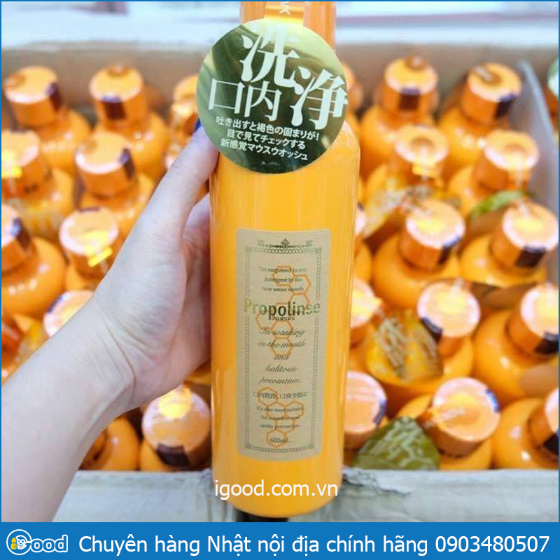 Nước súc miệng Propolinse NHẬT BẢN 600ml