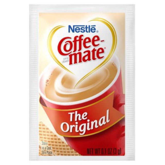 5 gói Bột kem sữa coffee mate Keto, das dùng pha với cacao, cafe