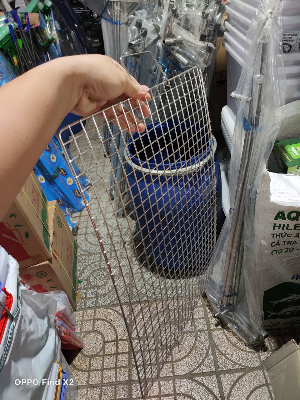 Vĩ Nướng Inox,Đan Ca Rô, Siêu Dày