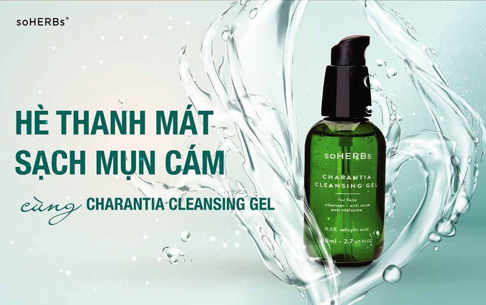 Sữa Rửa Mặt Soherbs sạch sâu giảm mụn 80ml