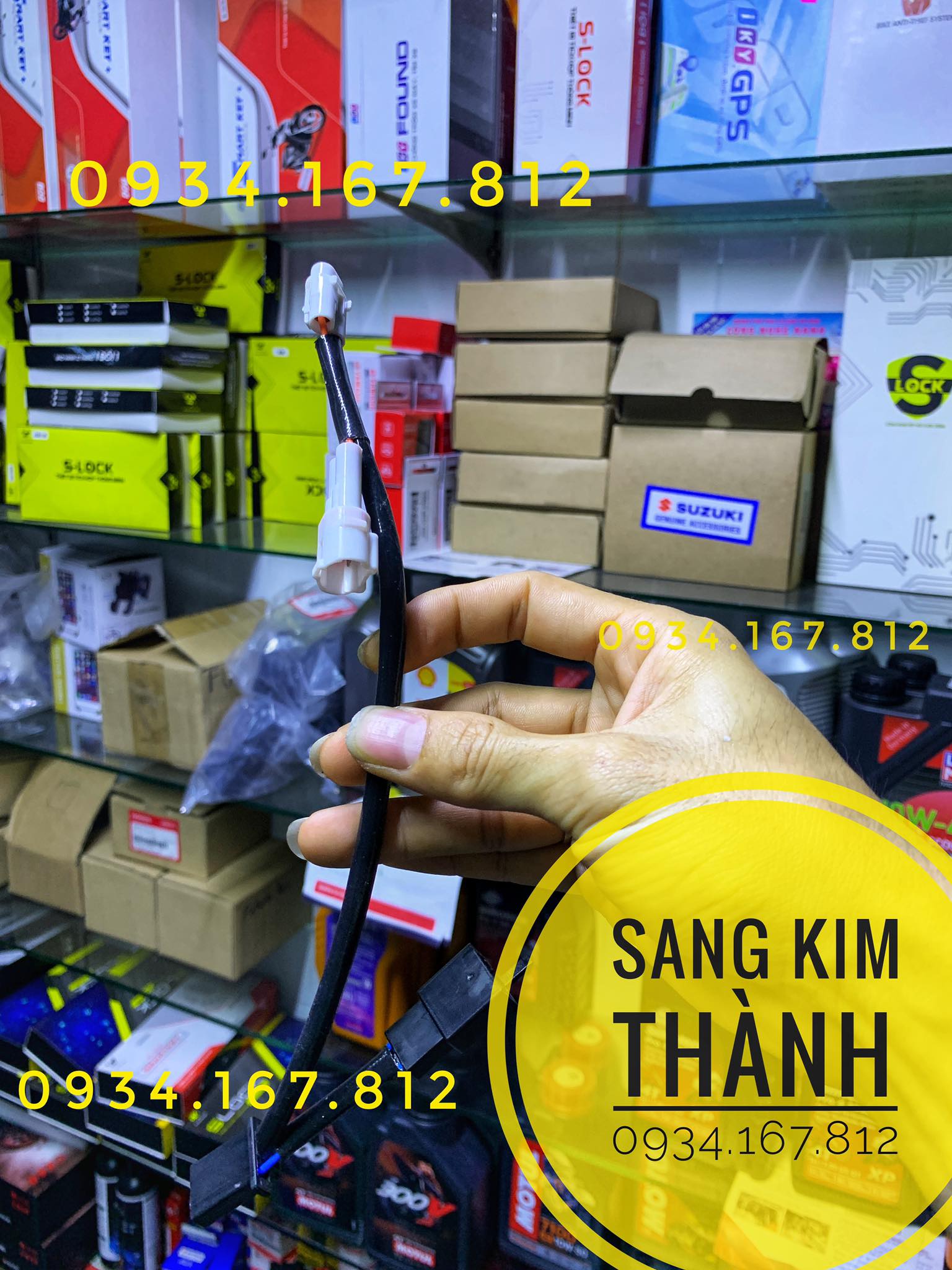 Mạch Bật Đèn Pha Giữ Đèn Cos xe Exciter 155 vva