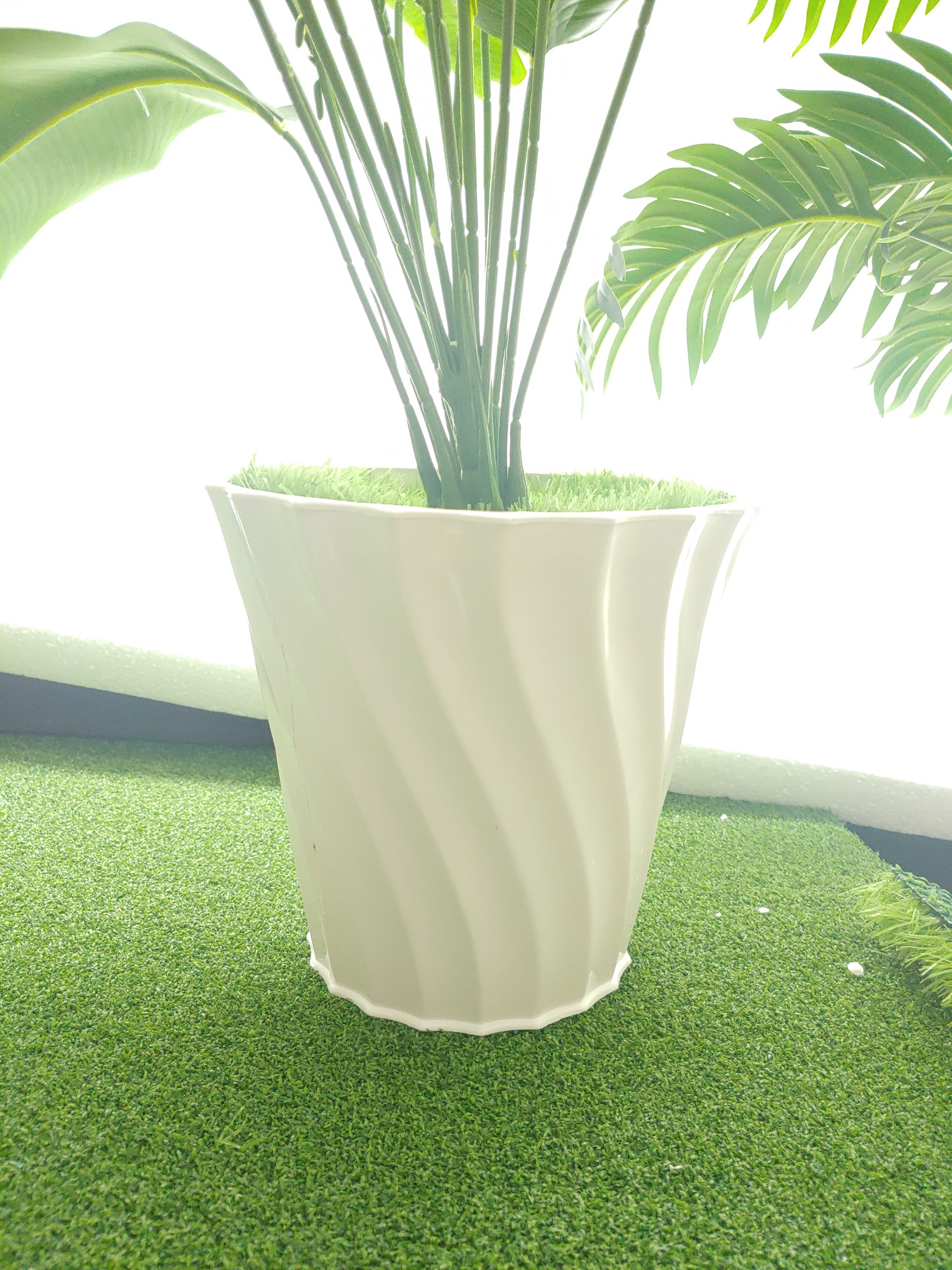 Chậu nhựa trang trí, decor nhà cửa, chậu cây giả, chậu nhựa trồng cây