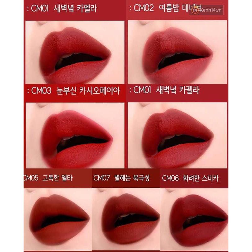 Son kem lì Black Rouge Cream Matt Rouge