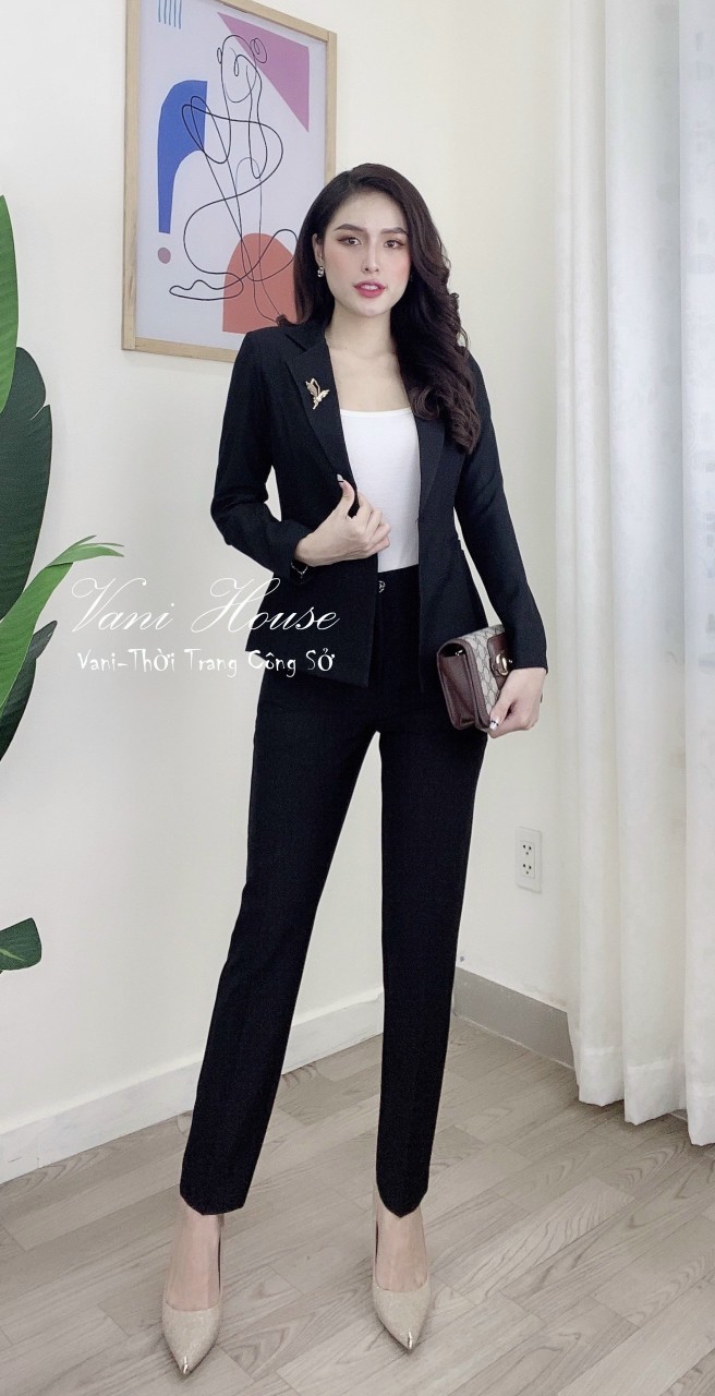 Bộ Vest Công Sở Nữ Thời Trang