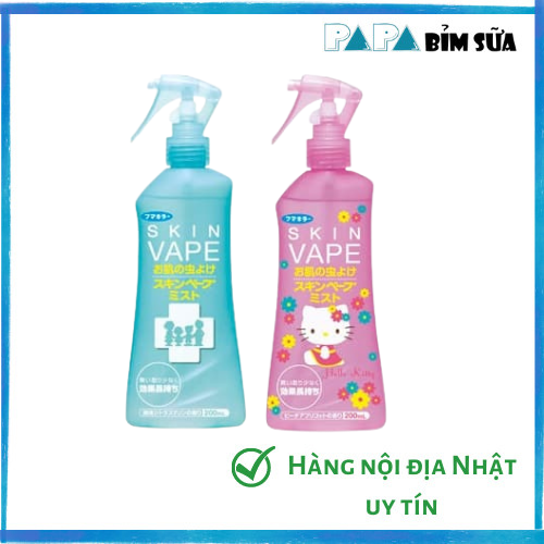 XỊT MUỖI SKINVAPE NHẬT BẢN 200ml
