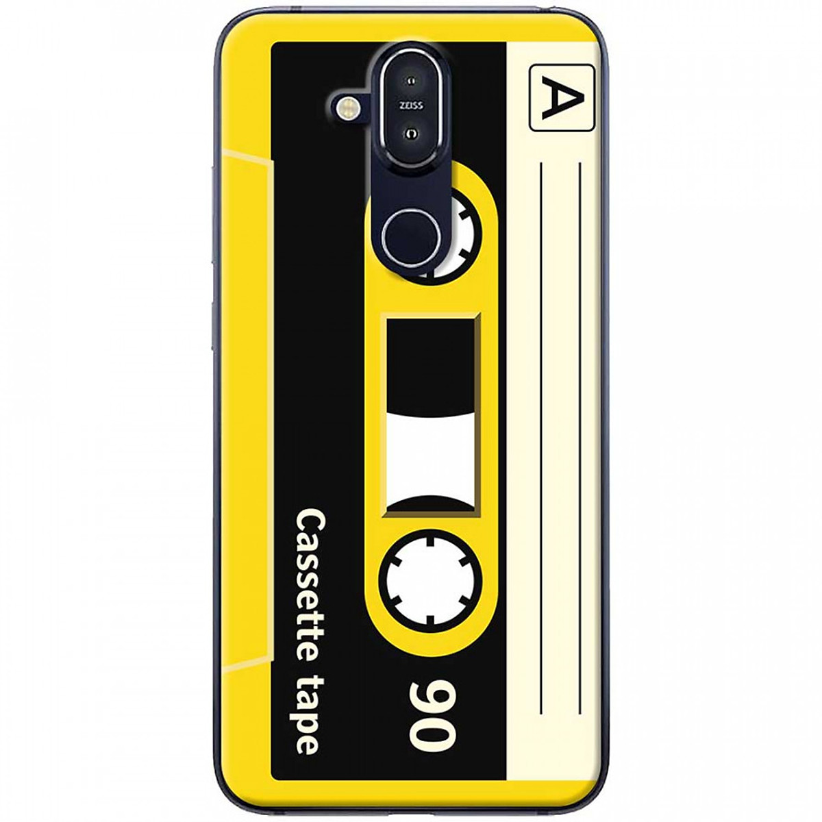 Ốp lưng dành cho Nokia 8.1 mẫu Cassette vàng