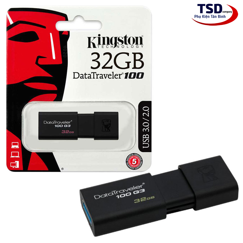 [HCM]USB 3.0 Kingston 32GB DT100G3 Tốc Độ Cao
