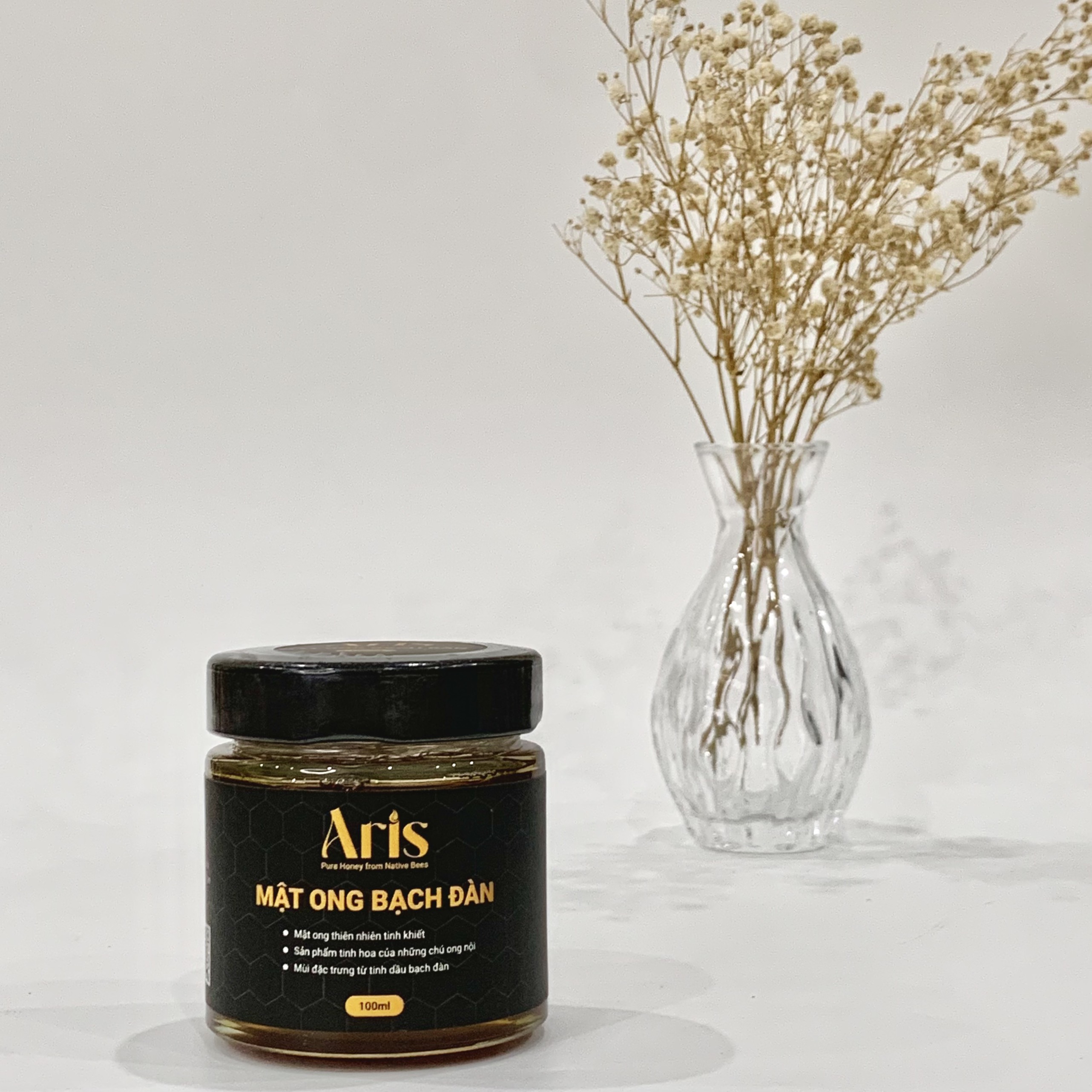 Mật Ong Bạch Đàn Nguyên Chất ARIS 100ml