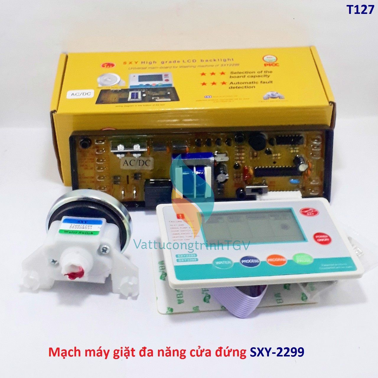 Mạch máy giặt đa năng SXY-2299 chính hãng dùng cho máy giặt cửa đứng