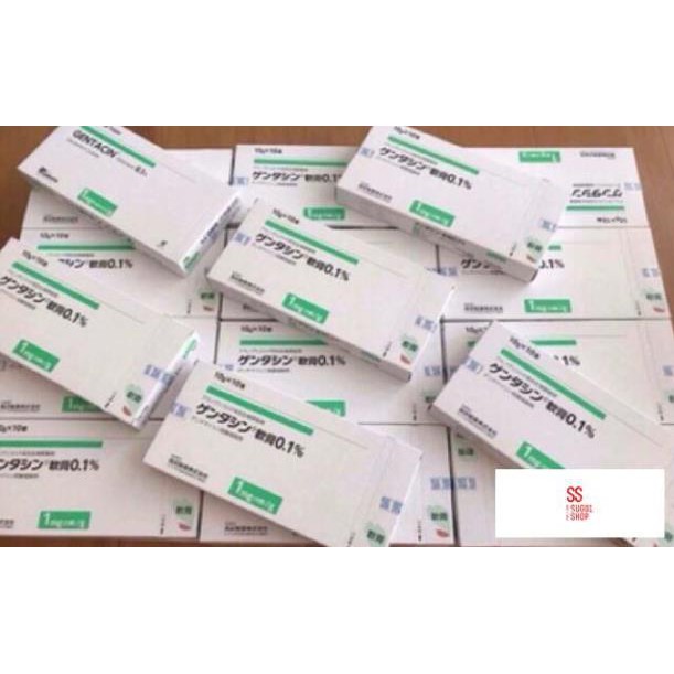 Kem làm mờ sẹo Gentacin Nhật Bản 10gr