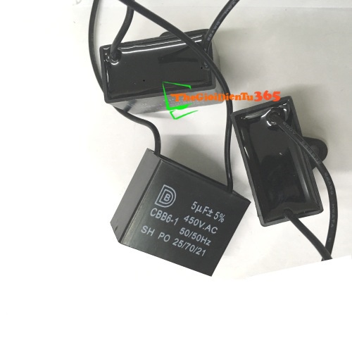 Tụ Quạt Dây 450V 5uf