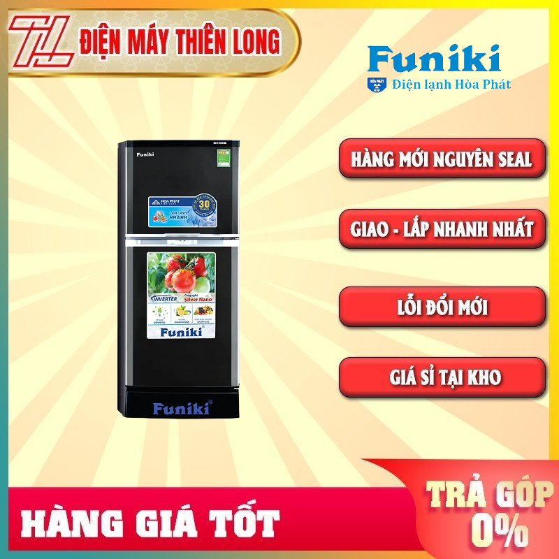 Fr-136isu - tủ lạnh funiki 126 lít fr 136isu - miễn phí vận chuyển hcm - kháng khuẩn, khử mùi: nano bạc hệ thống khí lạnh đa chiều - trả góp 0% - giao toàn quốc - ngoài hcm tính phí