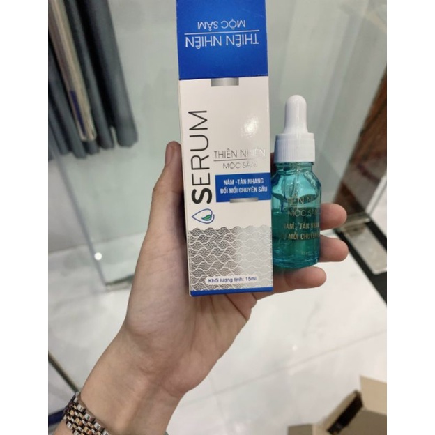 (shop gia sỉ) Serum Dưỡng Trắng Da Mặt Thiên Nhiên Mộc Sâm 15ml.