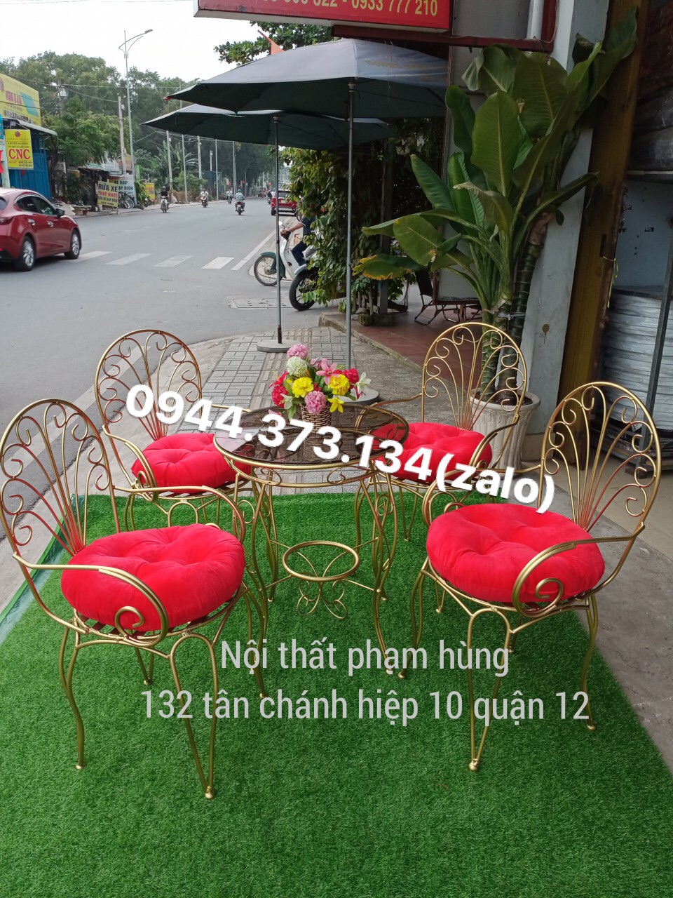 [HCM]Bàn ghế sắt mỹ nghệ
